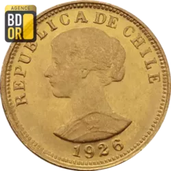 50 Pesos Or 1926 à 1974