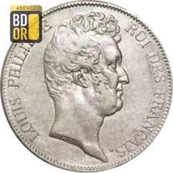 5 Frs Louis-Philippe sans le 'I'