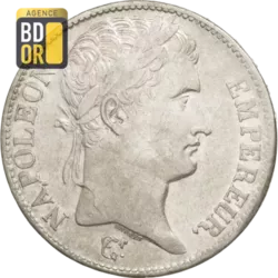 5 Frs Napoléon Lauré République