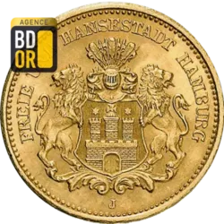 5 Mark Or Hambourg