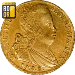 6400 Reis Or 1805 à 1817