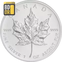 Maple Leaf Once Argent