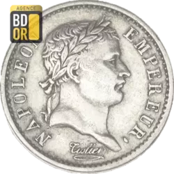 Quart Tête de Nègre Laurée