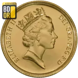 Souverain Or Elisabeth II 3e Type