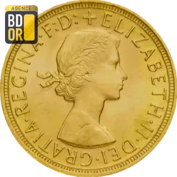 Souverain Or Elizabeth II 1er Type