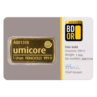 Once d'Or Lingotin