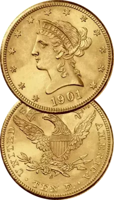 Pièce d’or 10 Dollars Liberty