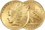 Pièce d'or 10 Dollars Tête d'Indien