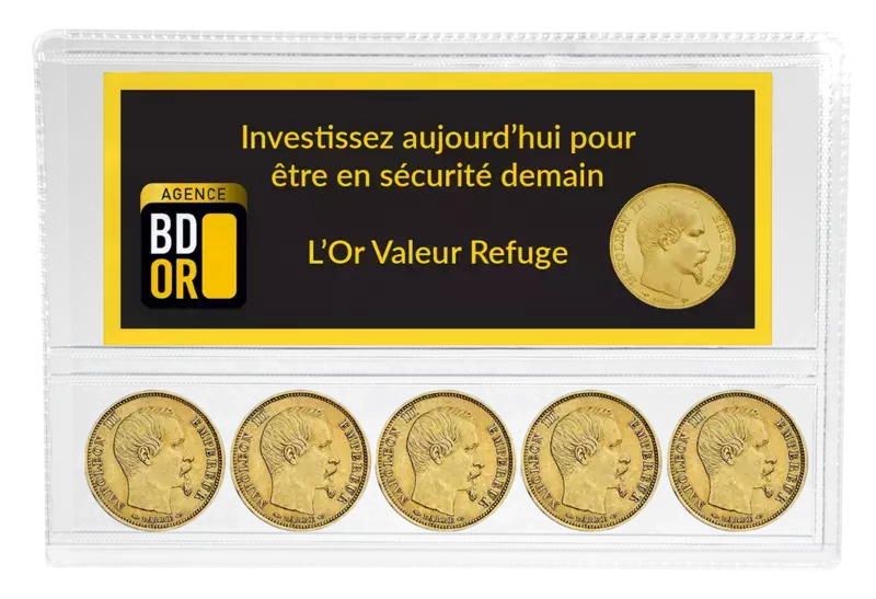 Pièce d’or 10 Francs Napoléon Tête Nue