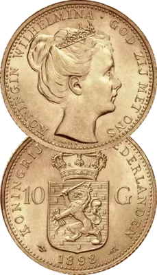  Pièce d’or 10 Gulden