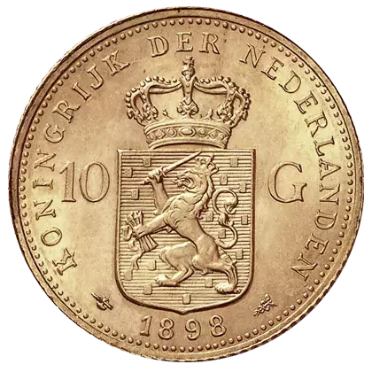  Pièce d’or 10 Gulden