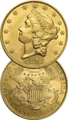 Pièce d'or 20 Dollars Liberty Pièce d'or 20 Dollars Liberty