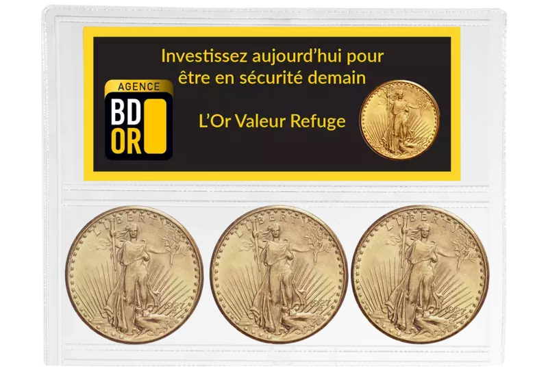 Pièce d’or 20 Dollars St Gaudens