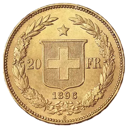 Pièce d’or 20 Francs Suisse Confédération