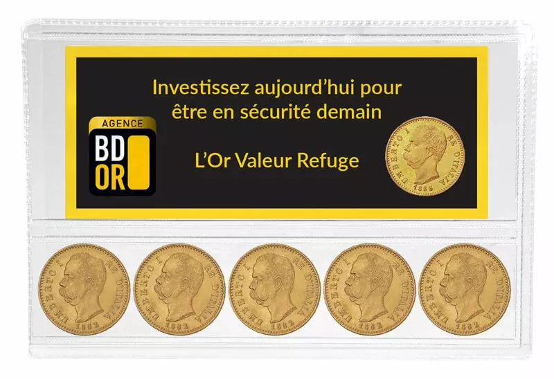 Pièce d’or 20 Lires