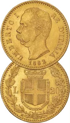 Pièce d’or 20 Lires Pièce d’or 20 Lires