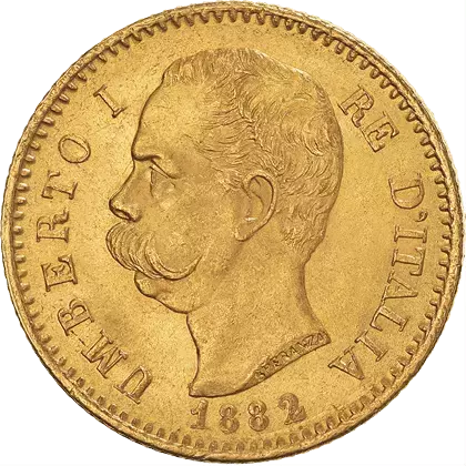 Pièce d’or 20 Lires