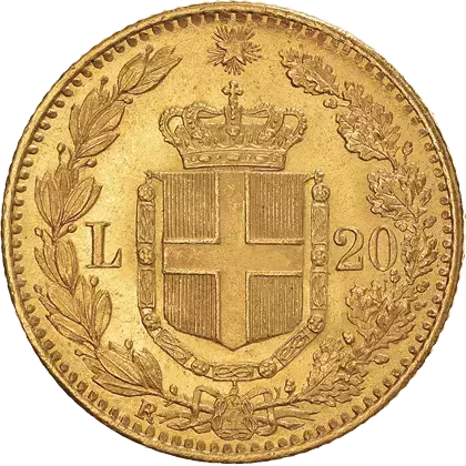 Pièce d’or 20 Lires