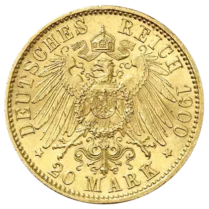 Pièce d’or 20 Mark
