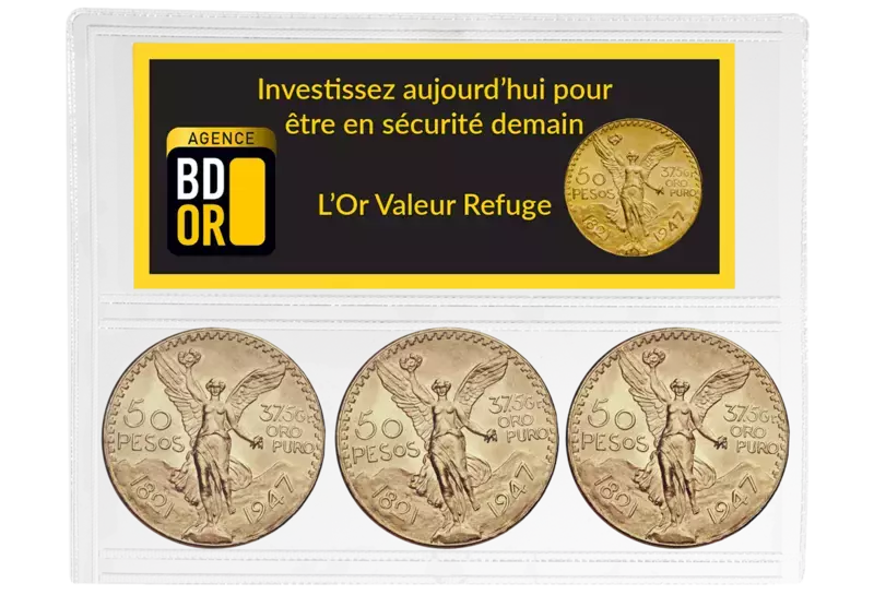Pièce d'or 50 Pesos