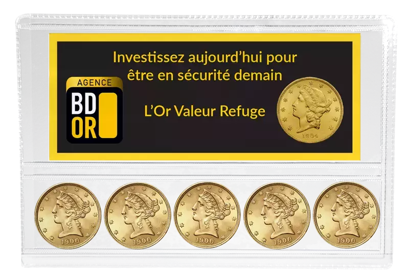 Pièce d'or 5 Dollars Liberty