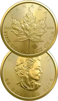 Pièce d'or Maple Leaf Once Pièce d'or Maple Leaf Once