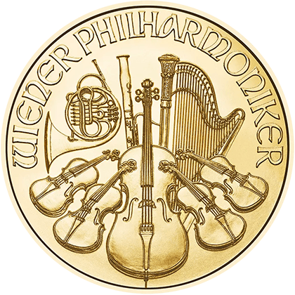 Pièce d'or Philharmonique 1/2 Once Pièce d'or Philharmonique 1/2 Once