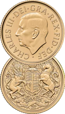 Pièce d'or Souverain Charles III 2022