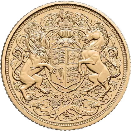 Pièce d'or Souverain Charles III 2022