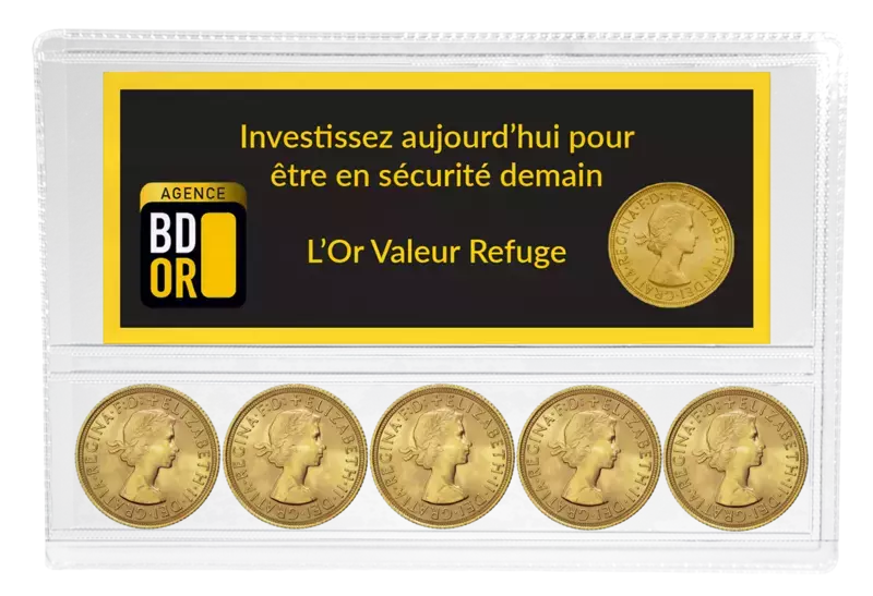 Pièce d’or Souverain Elizabeth II