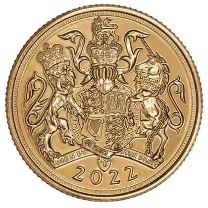 Pièce d'or Souverain Elizabeth II 2022