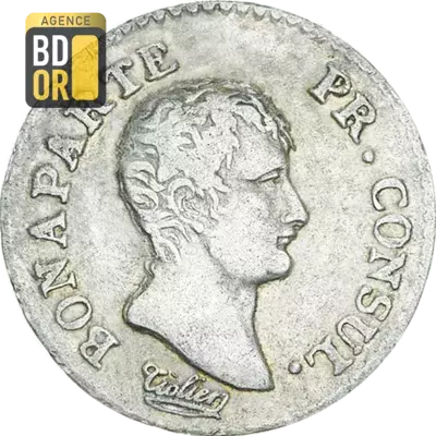 Quart de Franc Bonaparte Consul
