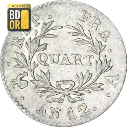 Quart de Franc Bonaparte Consul
