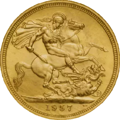 Souverain Elisabeth II Or