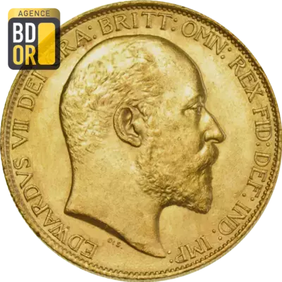 Souverain Or Edouard VII
