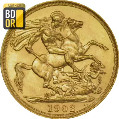 Souverain Or Edouard VII