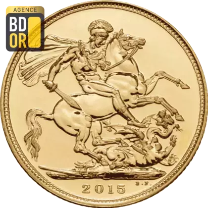 Souverain Or Elisabeth II 4e Type