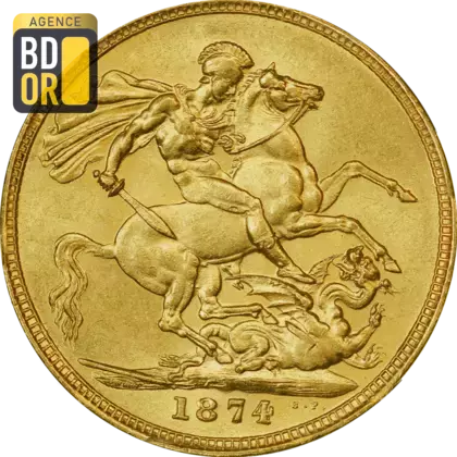 Souverain Or Victoria Saint-George